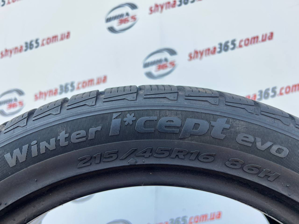 215/45 R16 HANKOOK WINTER I CEPT EVO 5mm