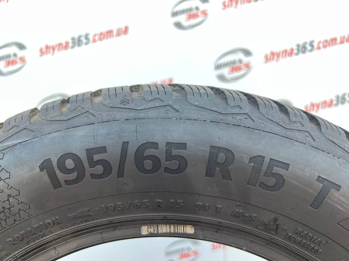 195/65 R15 CONTINENTAL WINTERCONTACT TS870 6mm