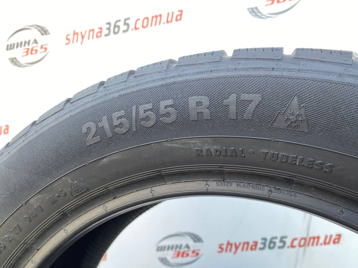 215/55 R17 CONTINENTAL CONTICONTACT TS815 CONTISEAL 5mm