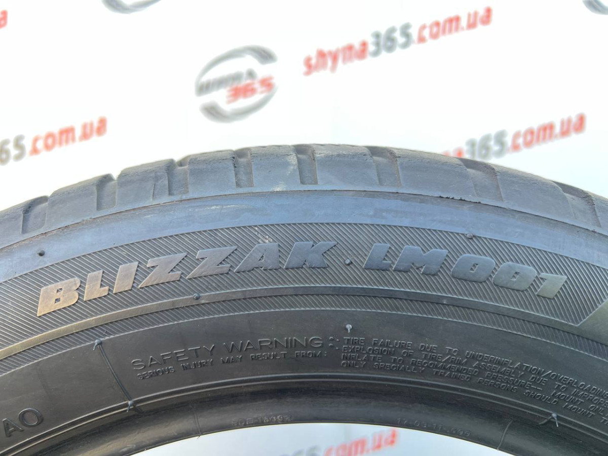 215/55 R17 BRIDGESTONE BLIZZAK LM001 AO 4mm
