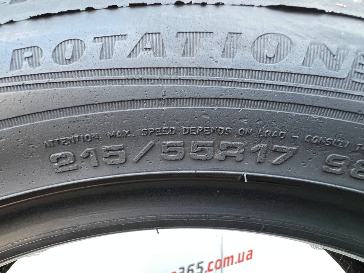 215/55 R17 DUNLOP WINTER SPORT 5 5mm
