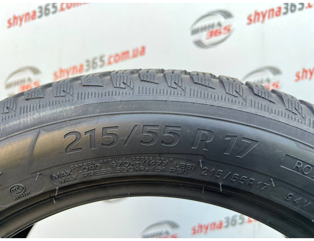 215/55 R17 MICHELIN ALPIN 5 4mm