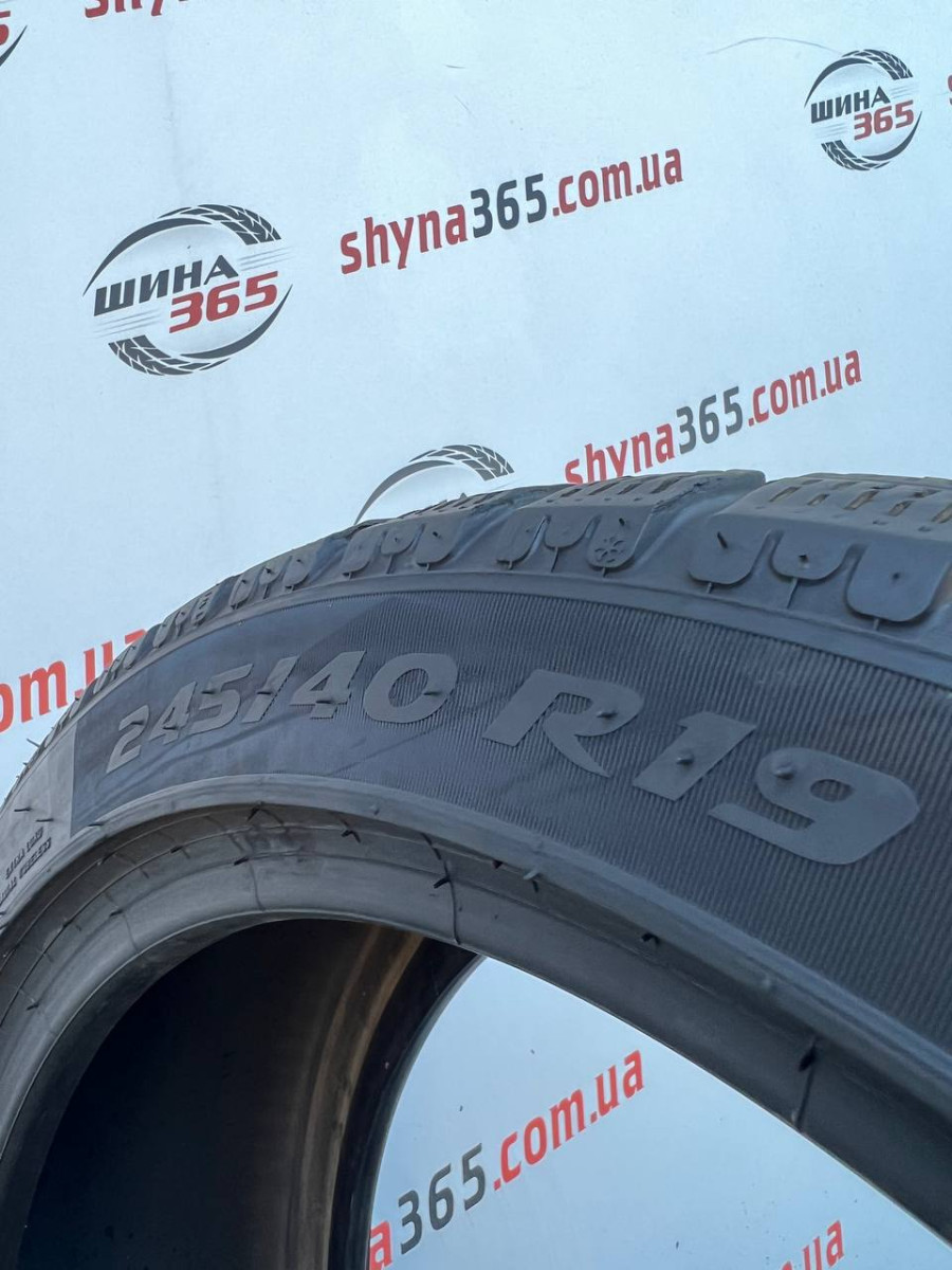 245/40 R19 PIRELLI PZERO WINTER RUN FLAT 5mm