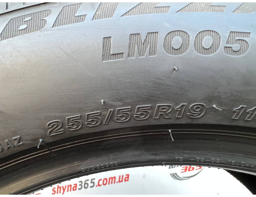 255/55 R19 BRIDGESTONE BLIZZAK LM005 5mm