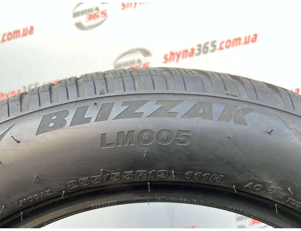 255/55 R19 BRIDGESTONE BLIZZAK LM005 5mm