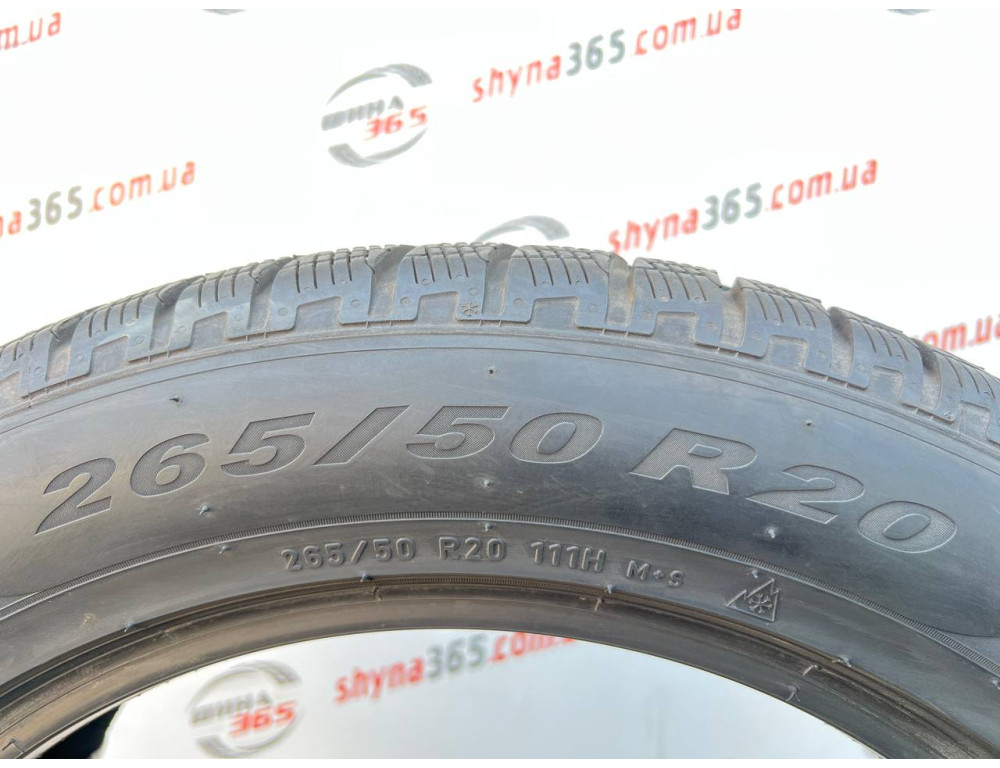 265/50 R20 PIRELLI SCORPION WINTER 6mm