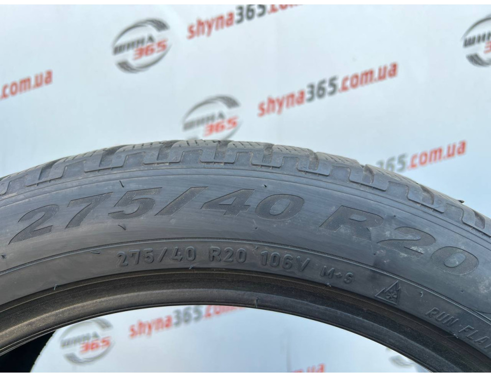 275/40 R20 PIRELLI SCORPION WINTER RUN FLAT 6mm