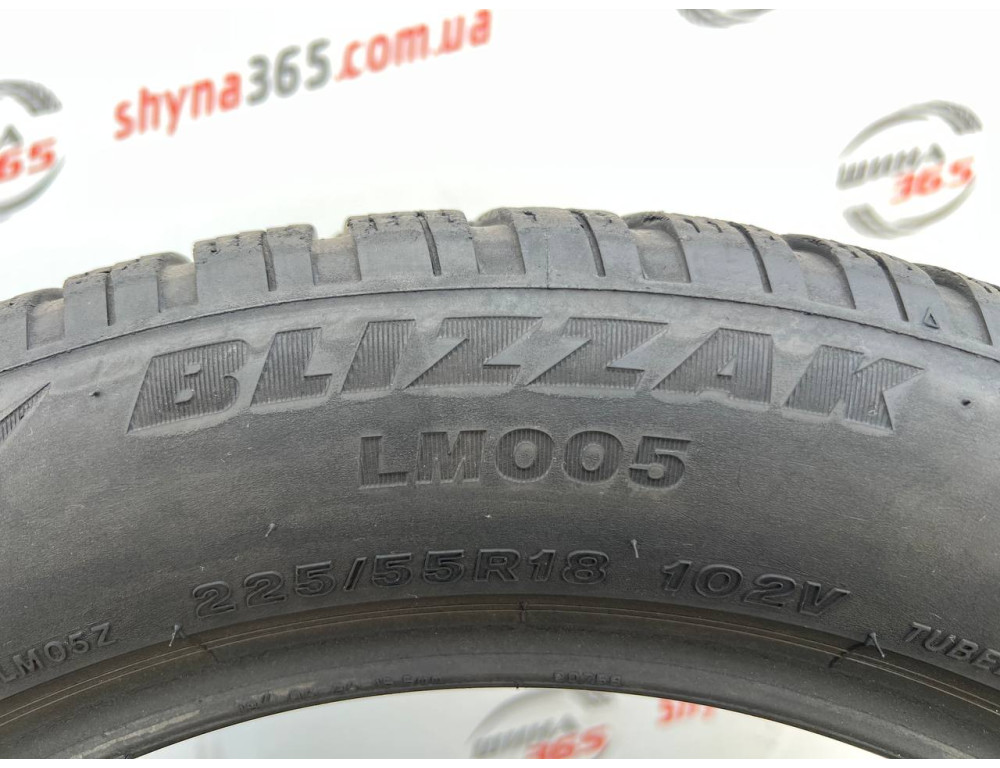 225/55 R18 BRIDGESTONE BLIZZAK LM005 5mm