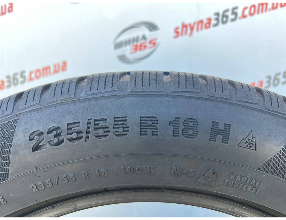 235/55 R18 CONTINENTAL WINTERCONTACT TS850P 4mm