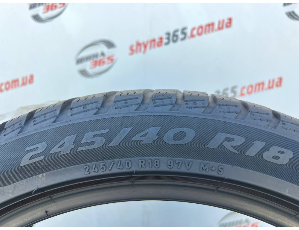 245/40 R18 PIRELLI WINTER SOTTOZERO 3 4mm