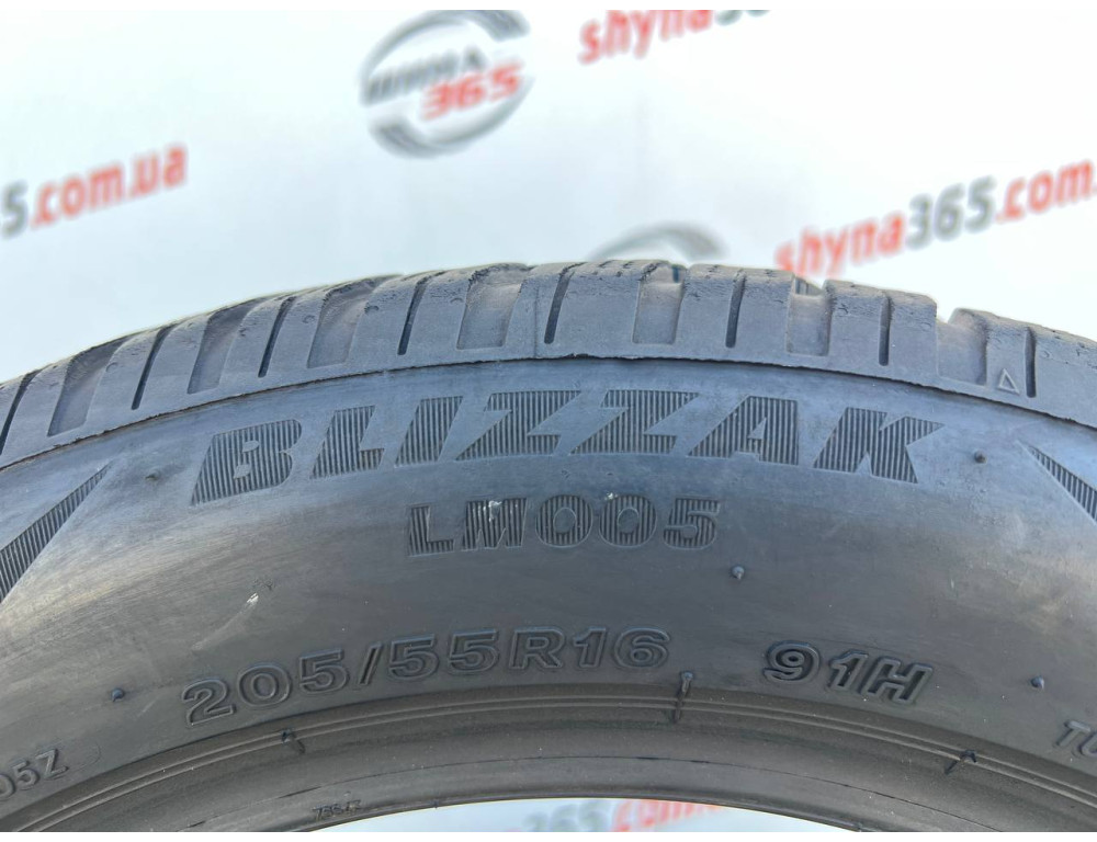 205/55 R16 BRIDGESTONE BLIZZAK LM005 4mm