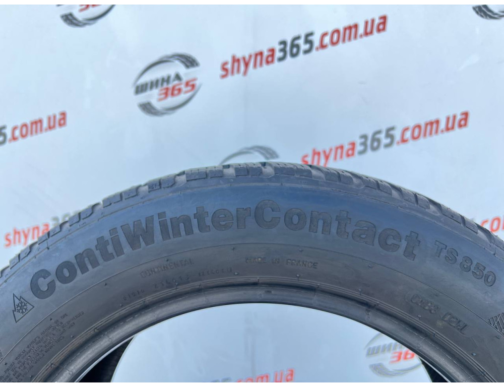 215/55 R16 CONTINENTAL CONTIWINTERCONTACT TS850 5mm