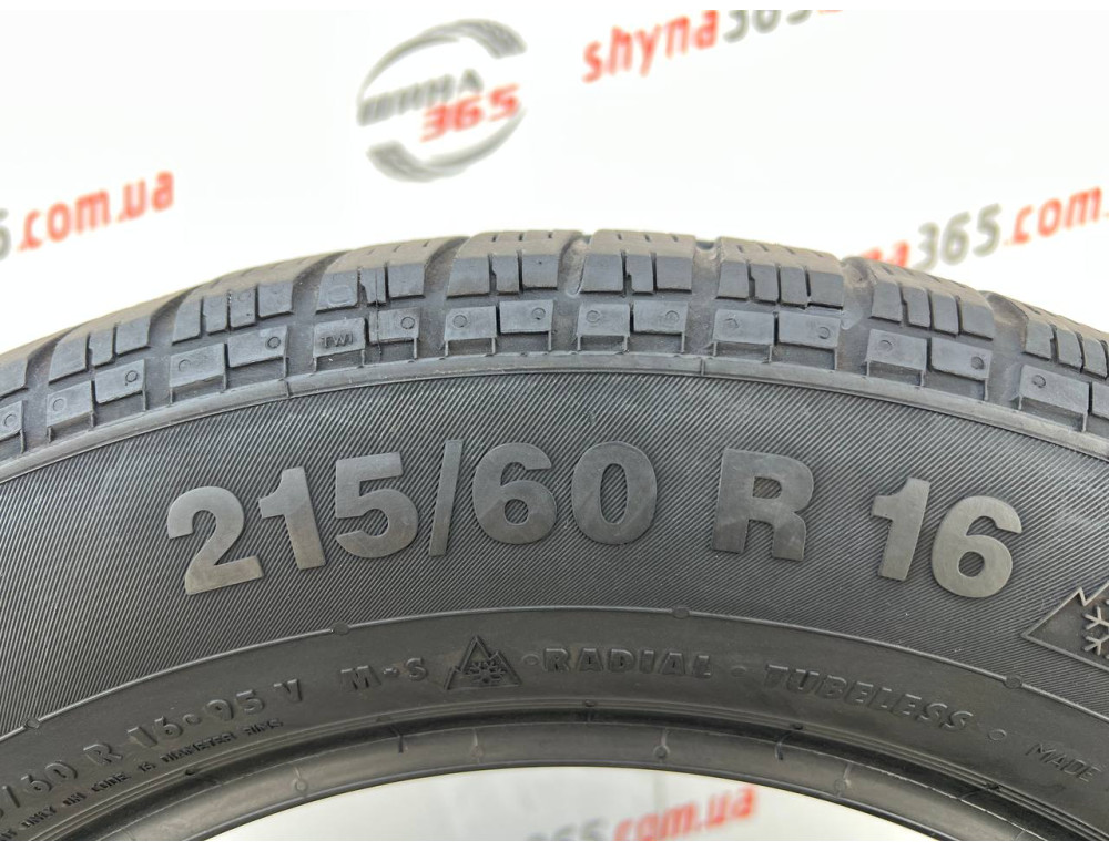 215/60 R16 CONTINENTAL CONTICONTACT TS815 CONTISEAL 4mm