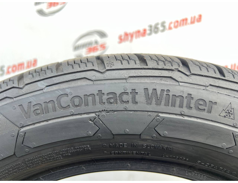 225/55 R17C CONTINENTAL VANCONTACT WINTER 6mm