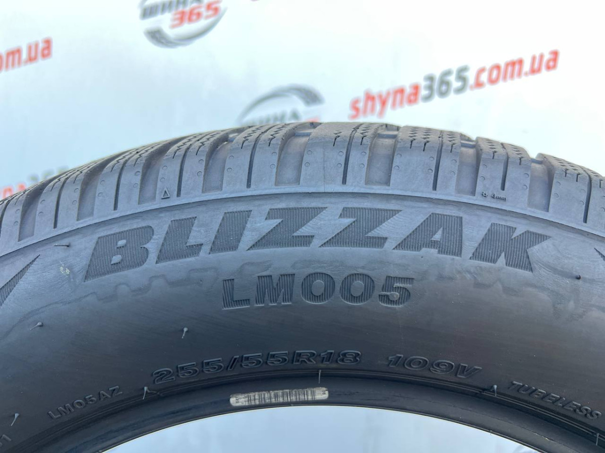 255/55 R18 BRIDGESTONE BLIZZAK LM005 6mm