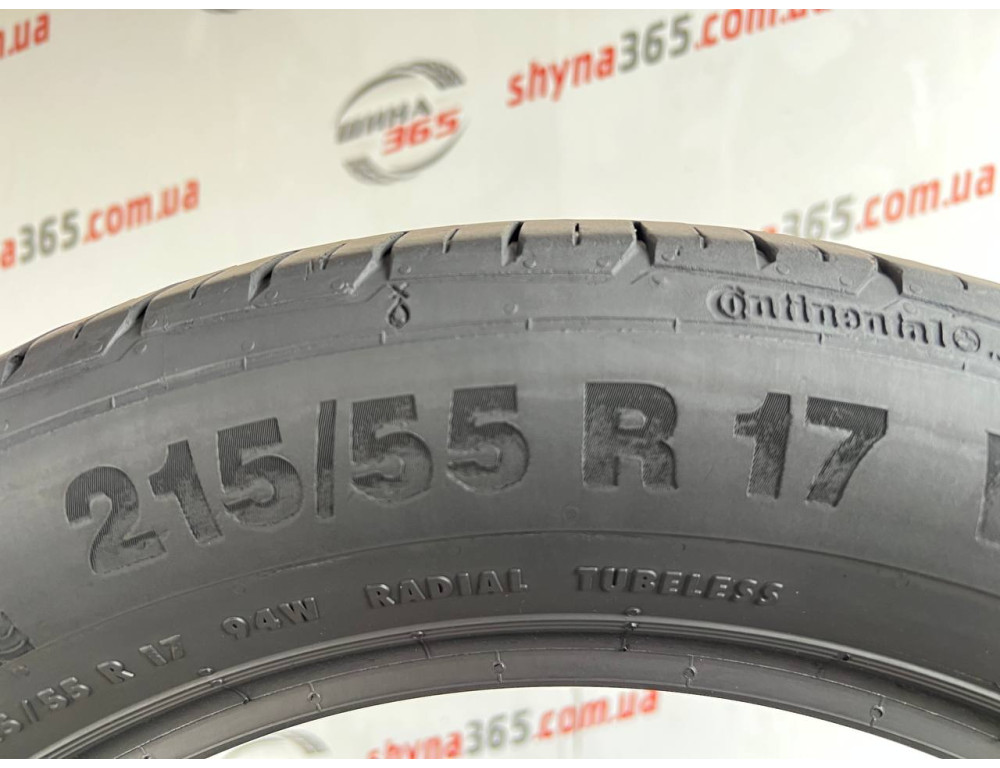 215/55 R17 CONTINENTAL CONTIPREMIUMCONTACT 5 CONTISEAL 4mm