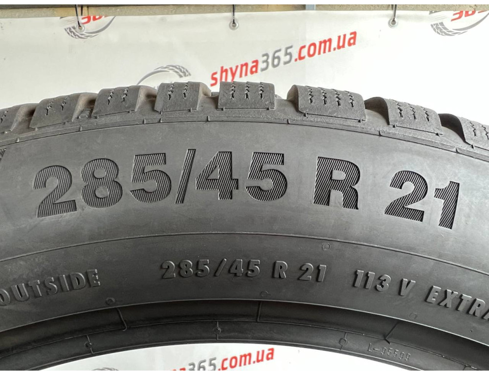 285/45 R21 CONTINENTAL WINTERCONTACT TS850P SUV 7mm
