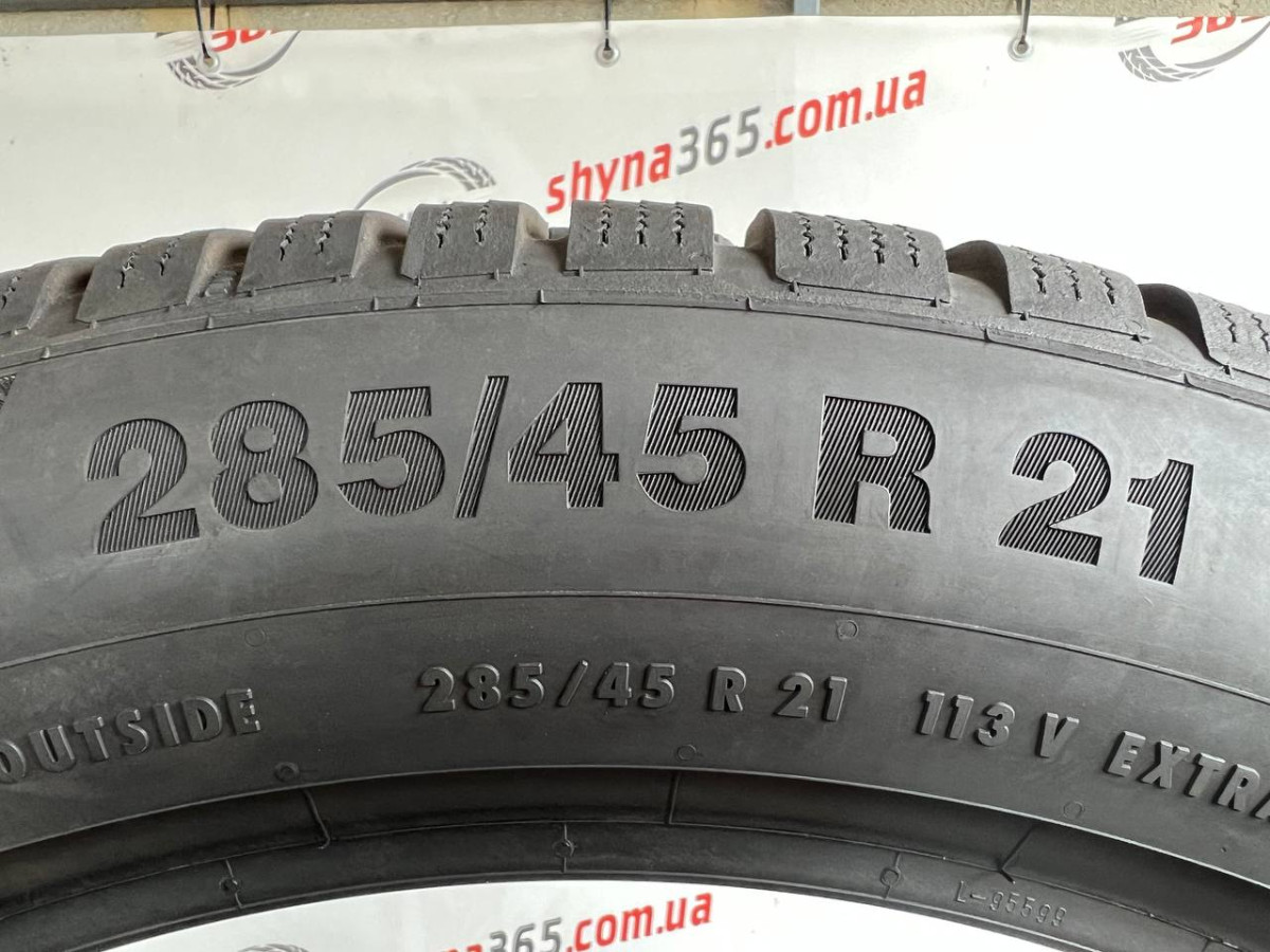 285/45 R21 CONTINENTAL WINTERCONTACT TS850P SUV 7mm