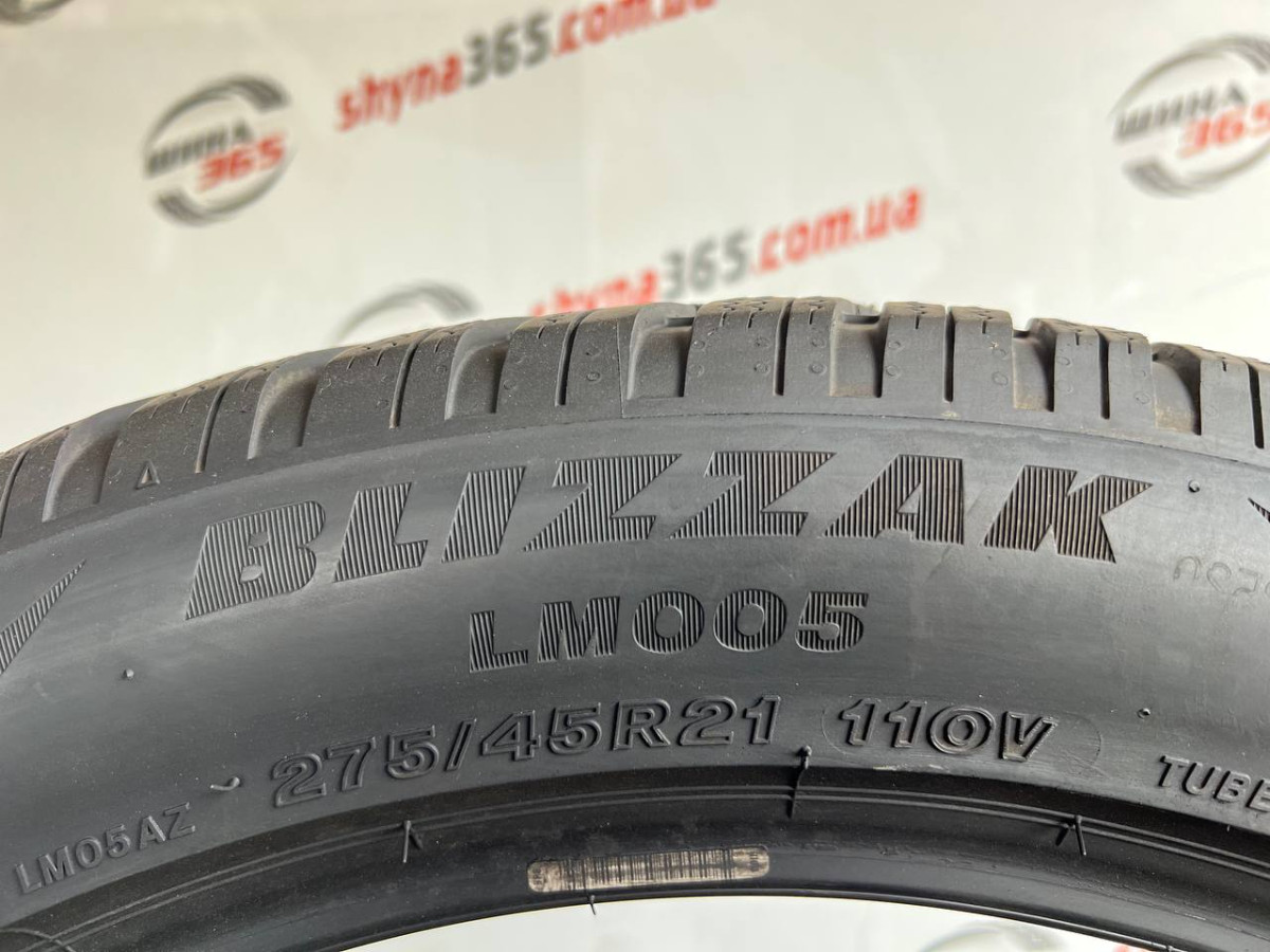 275/45 R21 BRIDGESTONE BLIZZAK LM005 5mm