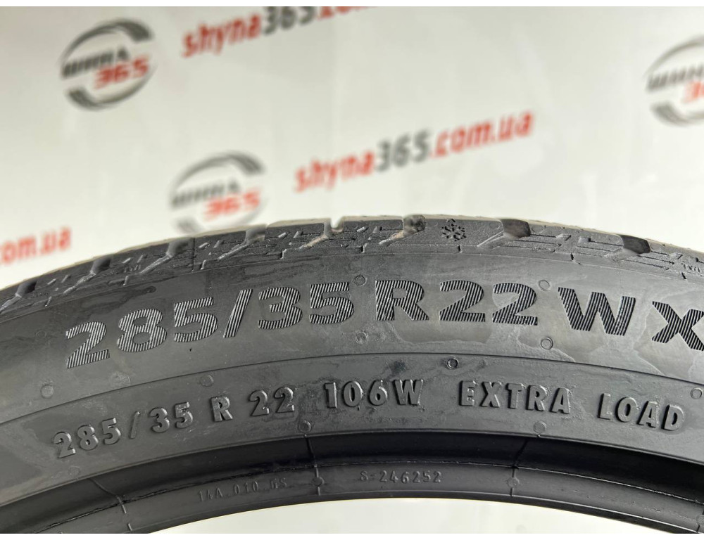 285/35 R22 CONTINENTAL WINTERCONTACT TS860S 5mm
