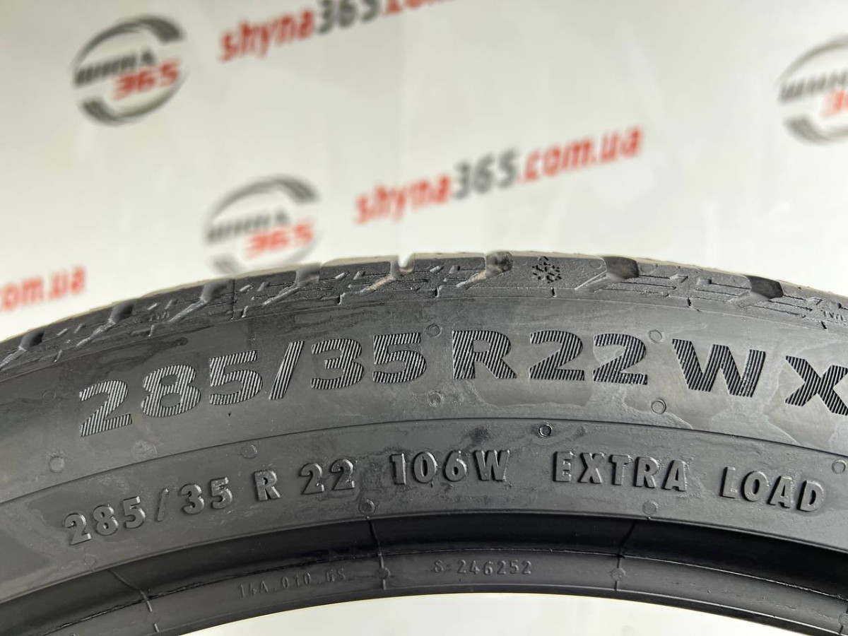 285/35 R22 CONTINENTAL WINTERCONTACT TS860S 5mm