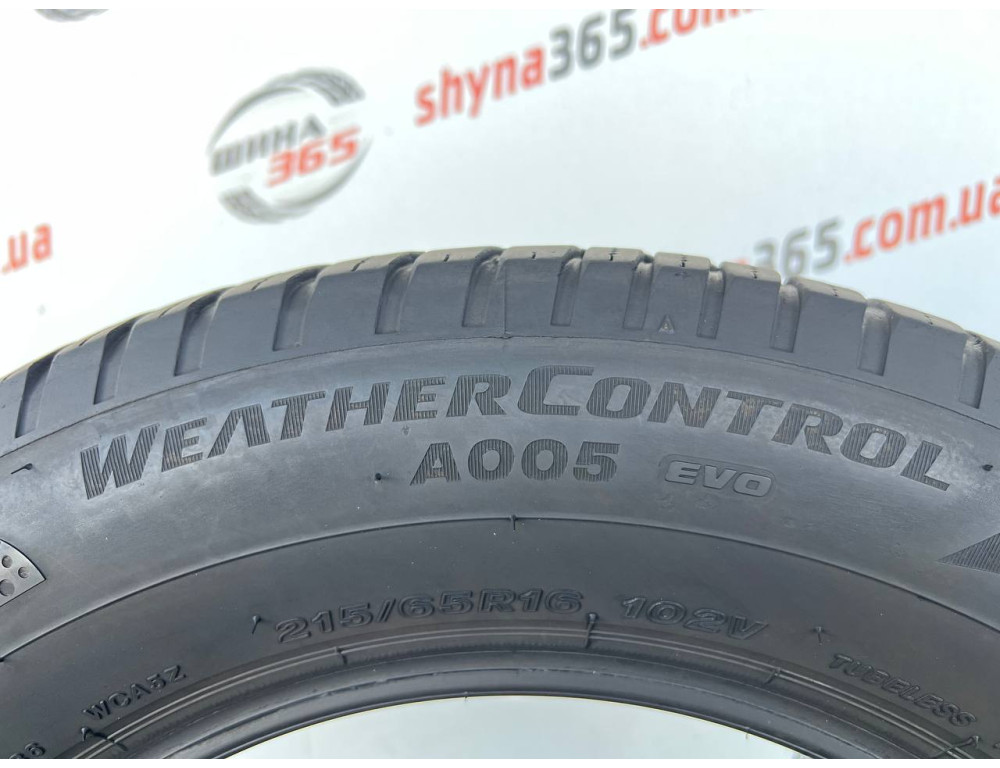215/65 R16 BRIDGESTONE WEATHERCONTROL A005 EVO 5mm