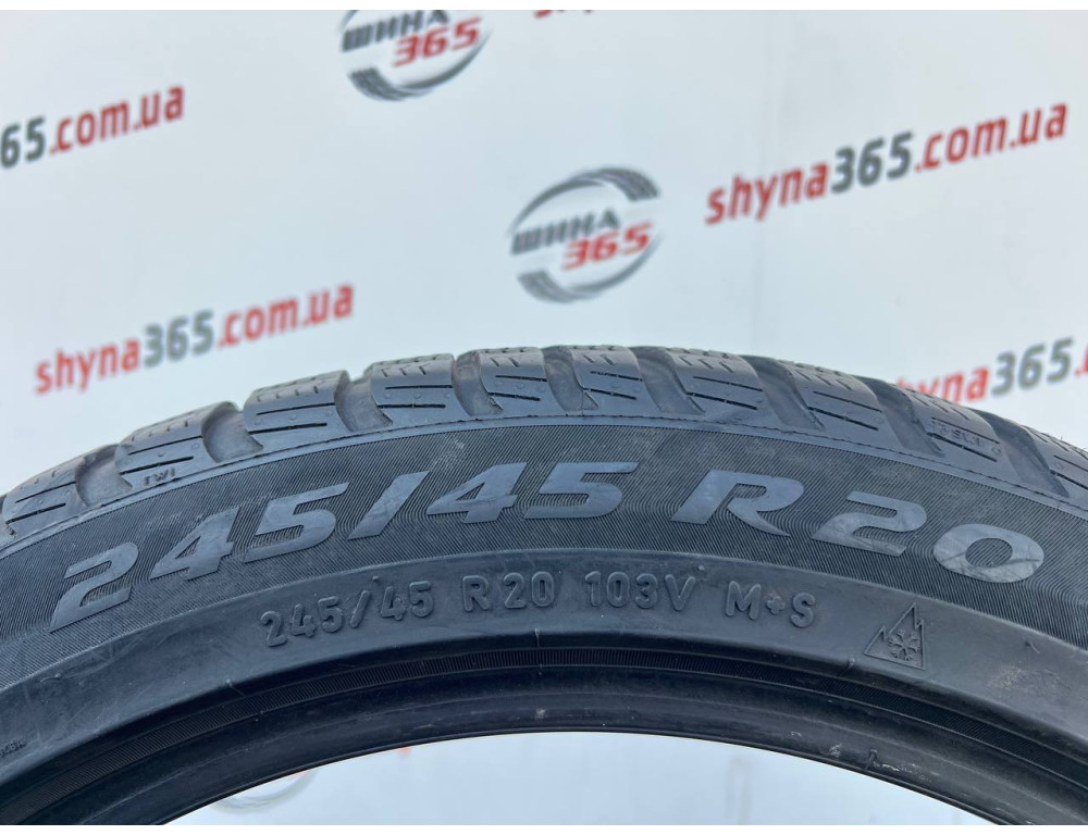 245/45 R20 PIRELLI WINTER SOTTOZERO 3 RUN FLAT 6mm