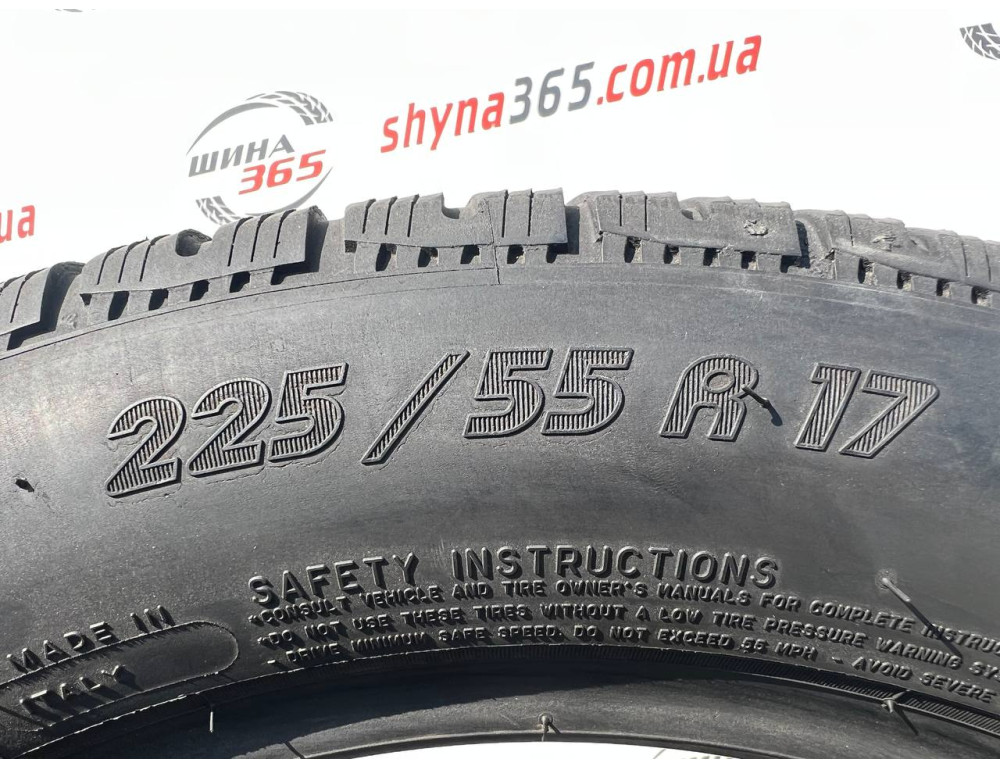 225/55 R17 MICHELIN PILOT ALPIN PA4 RUN FLAT 4mm