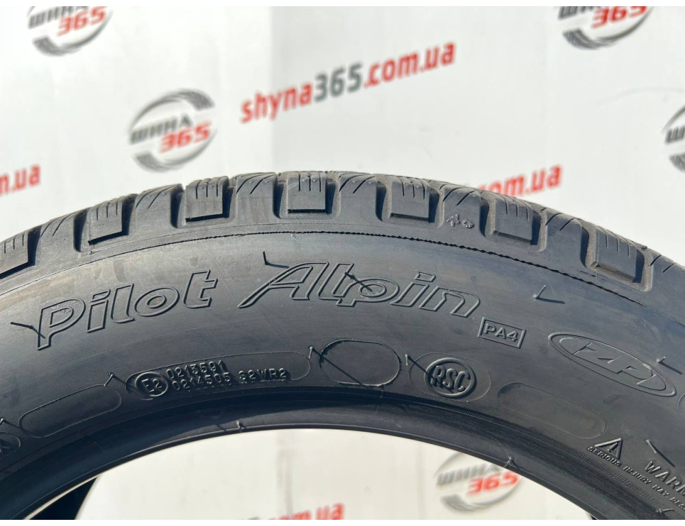 225/55 R17 MICHELIN PILOT ALPIN PA4 RUN FLAT 4mm