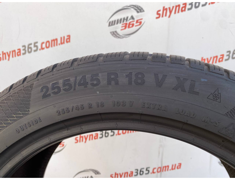 255/45 R18 CONTINENTAL WINTERCONTACT TS850P 7mm