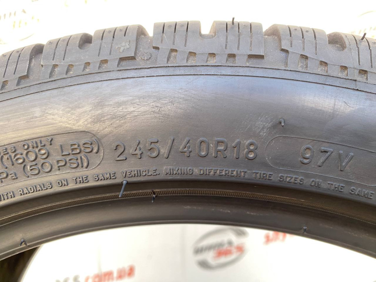 245/40 R18 MICHELIN PILOT ALPIN PA4 4mm
