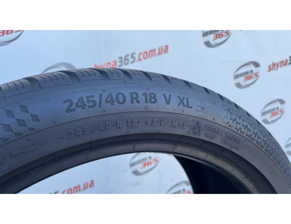 245/40 R18 CONTINENTAL WINTERCONTACT TS870P 5mm