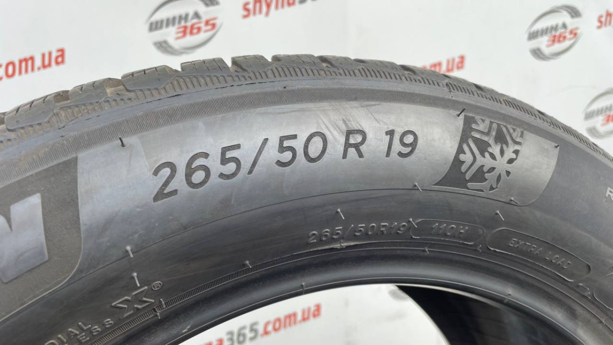 265/50 R19 MICHELIN PILOT ALPIN 5 SUV RUN FLAT 6mm