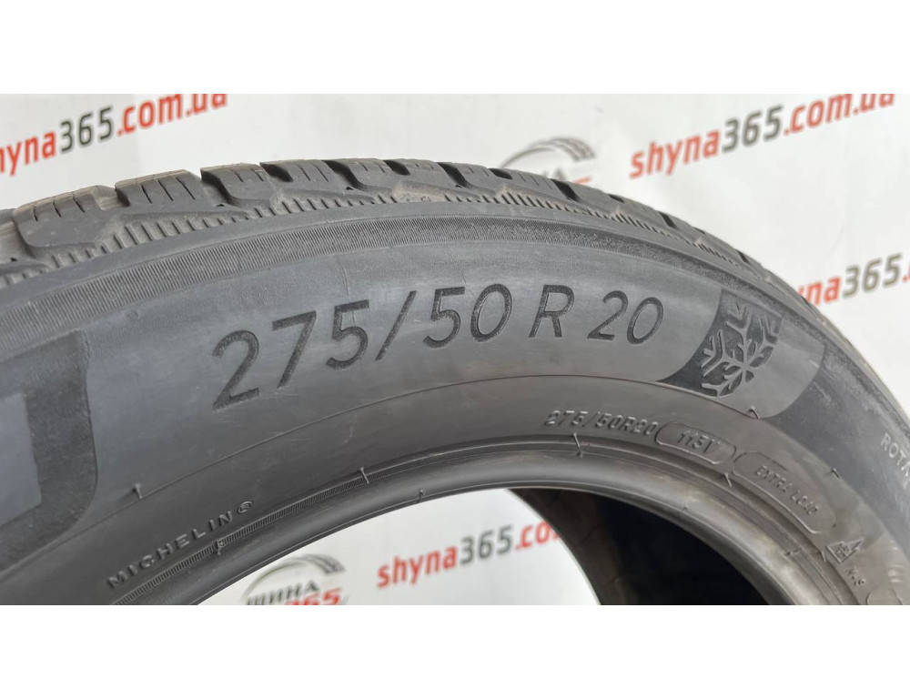 275/50 R20 MICHELIN PILOT ALPIN 5 SUV 4mm