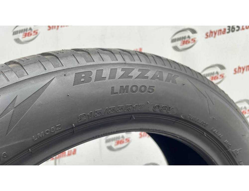215/55 R17 BRIDGESTONE BLIZZAK LM005 5mm