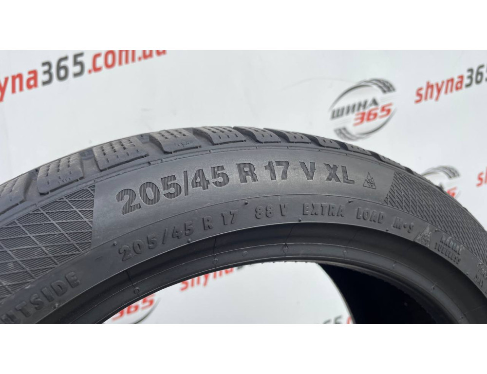 205/45 R17 CONTINENTAL WINTERCONTACT TS850P 7mm