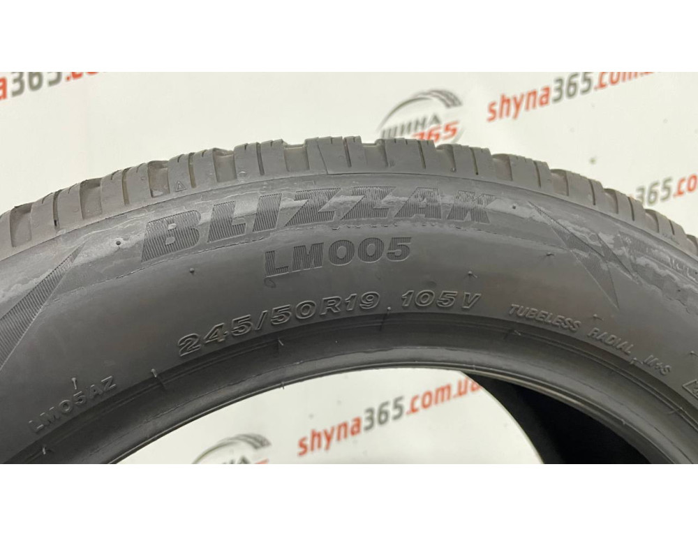 245/50 R19 BRIDGESTONE BLIZZAK LM005 5mm