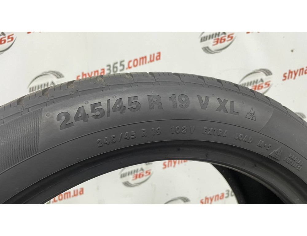 245/45 R19 CONTINENTAL WINTERCONTACT TS850P 4mm