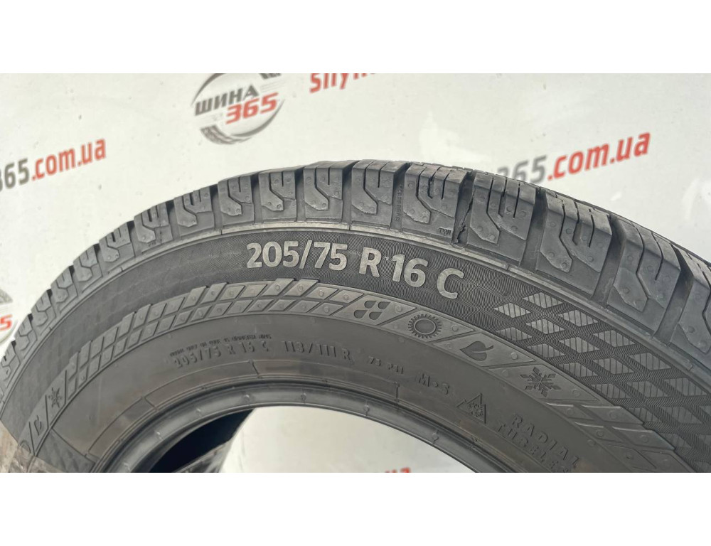 205/75 R16C CONTINENTAL VANCONTACT 4 SEASON 6mm