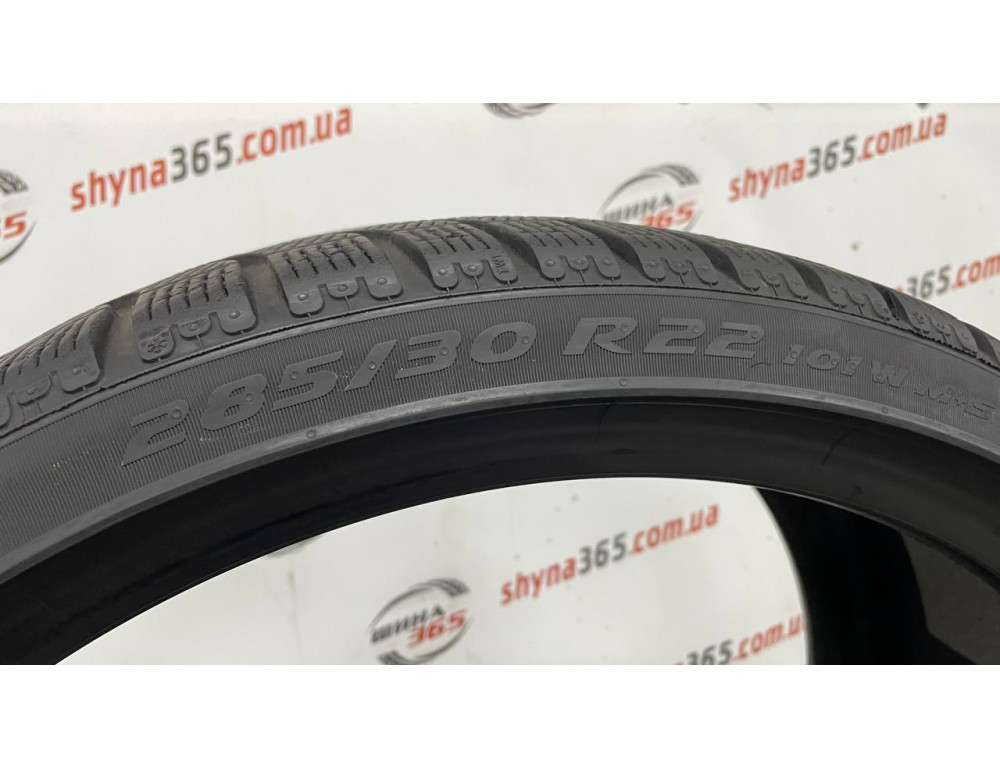 285/30 R22 PIRELLI PZERO WINTER PNCS 4mm