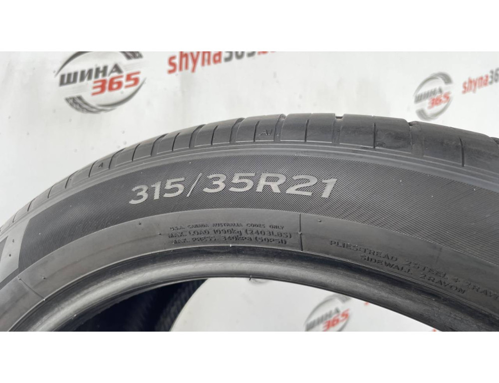 315/35 R21 HANKOOK VENTUS S1 EVO3 SUV K127C RUN FLAT 5mm
