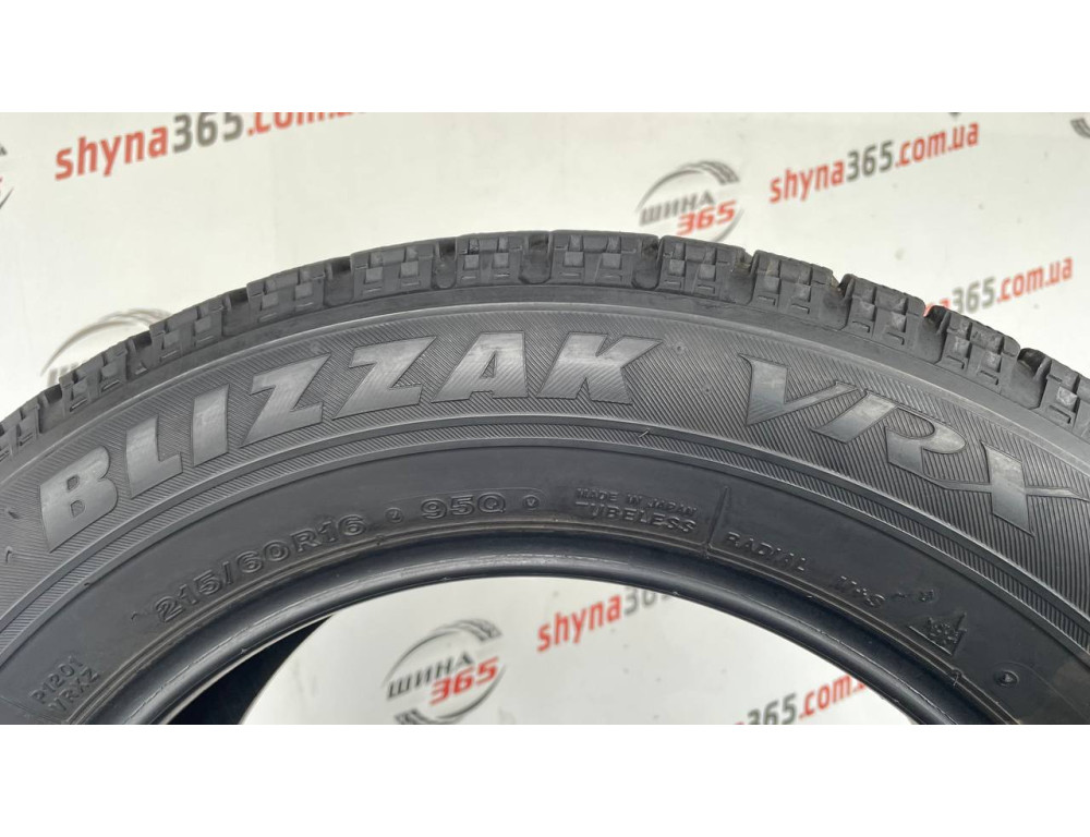 215/60 R16 BRIDGESTONE BLIZZAK VRX 6mm