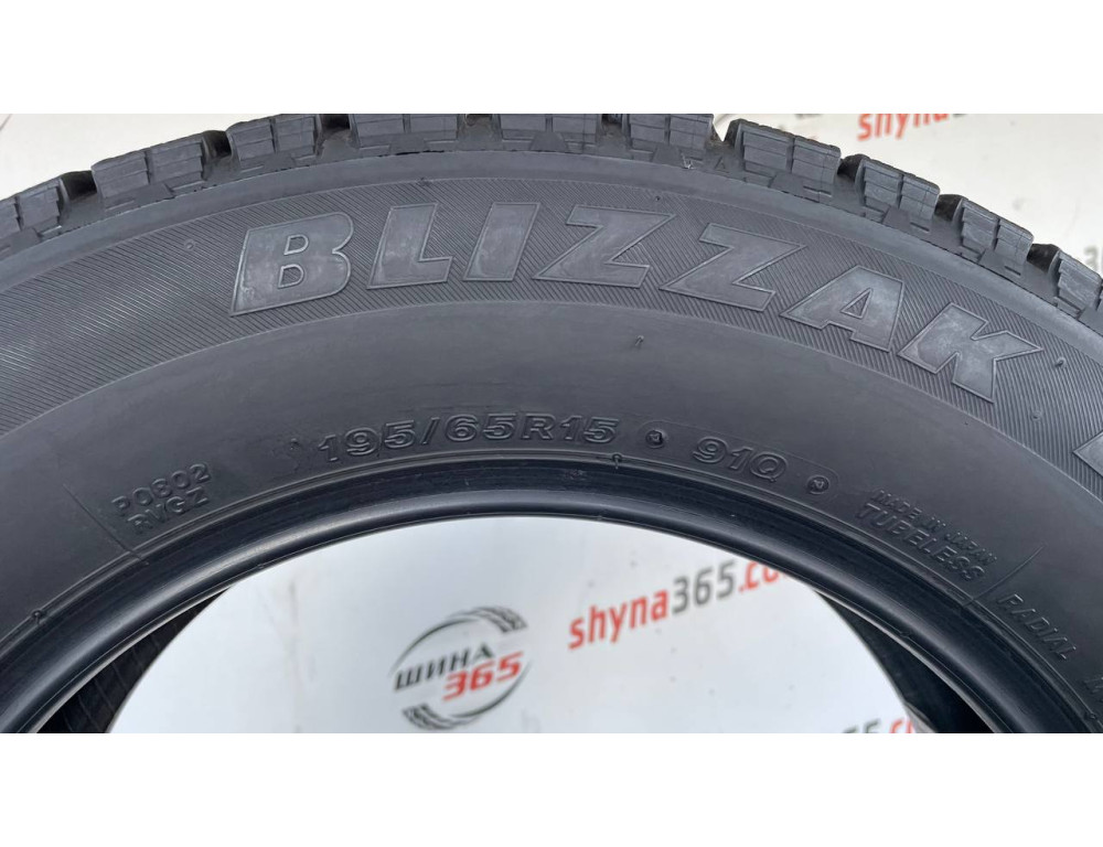 195/65 R15 BRIDGESTONE BLIZZAK REVO GZ 7mm