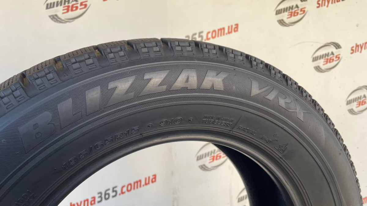 195/65 R15 BRIDGESTONE BLIZZAK VRX 6mm