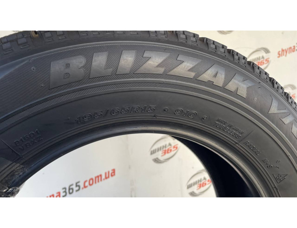 195/65 R15 BRIDGESTONE BLIZZAK VRX 6mm