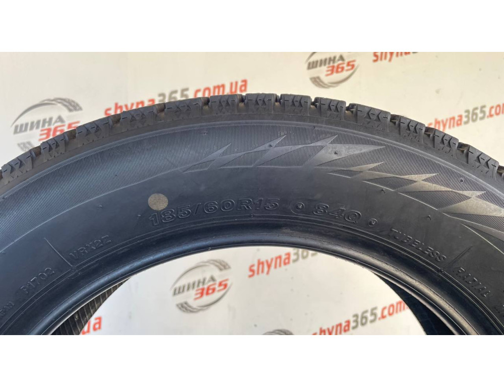 185/60 R15 BRIDGESTONE BLIZZAK VRX2 8mm