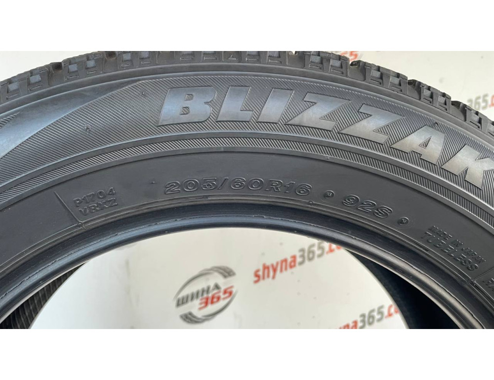 205/60 R16 BRIDGESTONE BLIZZAK VRX 7mm