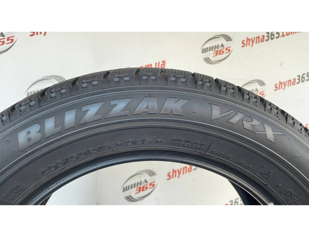 205/60 R16 BRIDGESTONE BLIZZAK VRX 7mm