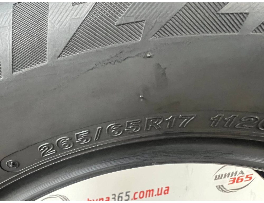 265/65 R17 BRIDGESTONE BLIZZAK DM-V2 7mm