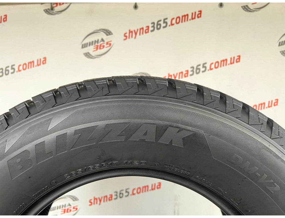 265/65 R17 BRIDGESTONE BLIZZAK DM-V2 7mm